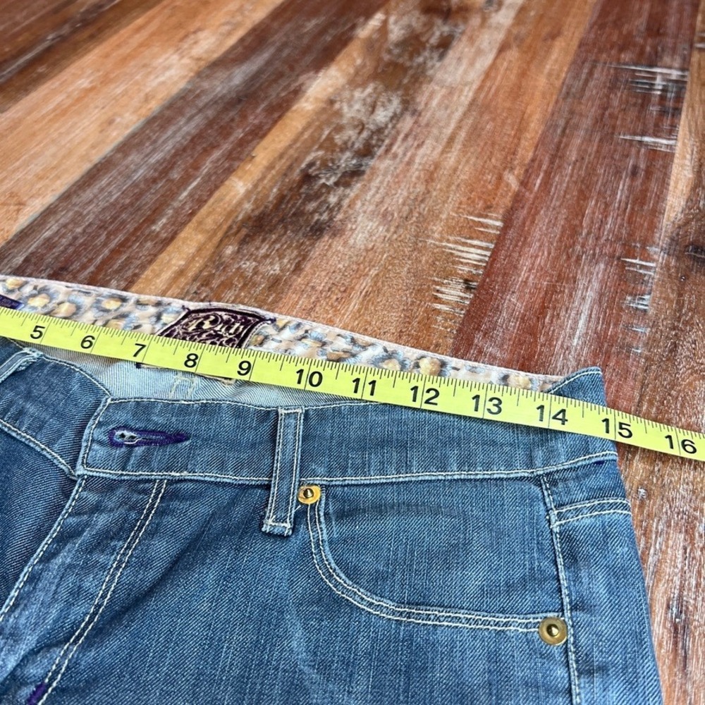 Rich & Skinny Jeans - Women's Size 29 - Zip Ankle - Low/Mid-Rise‎ - Y2K McBling - Picture 8 of 12